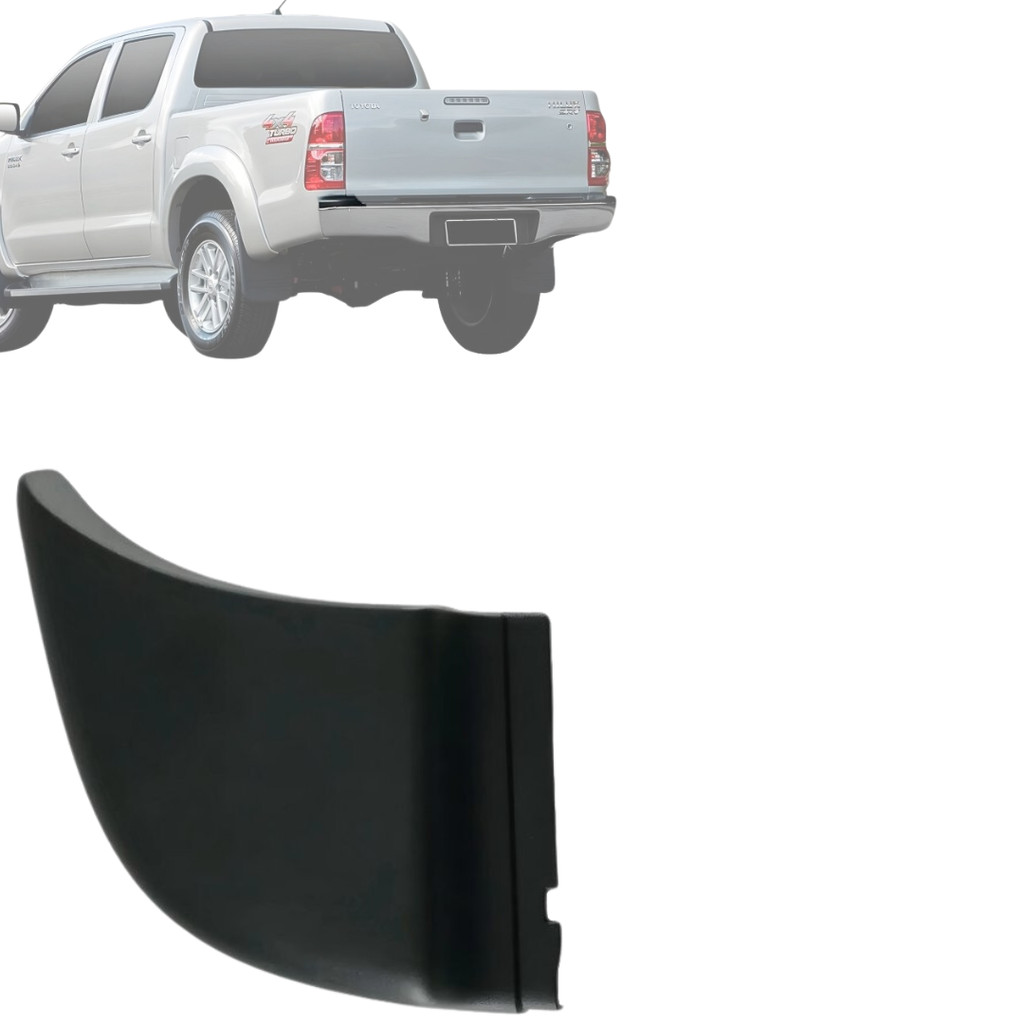 Pisante Parachoque Traseiro Esquerdo Hilux Pick Up 2005 A 2015