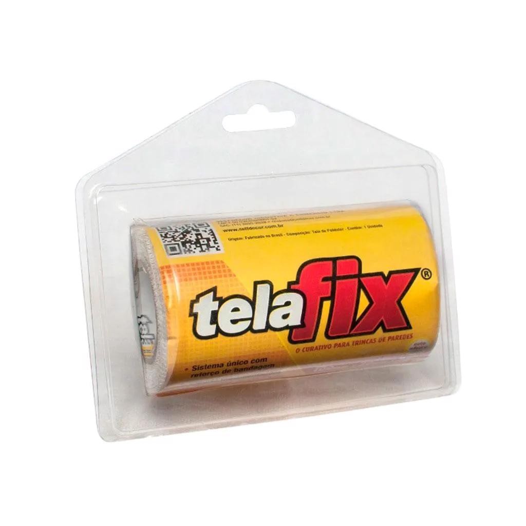 TELAFIX PARA TRINCAS E FISSURAS EM FORRO E PAREDE 10cm X 5mt - Home & Living