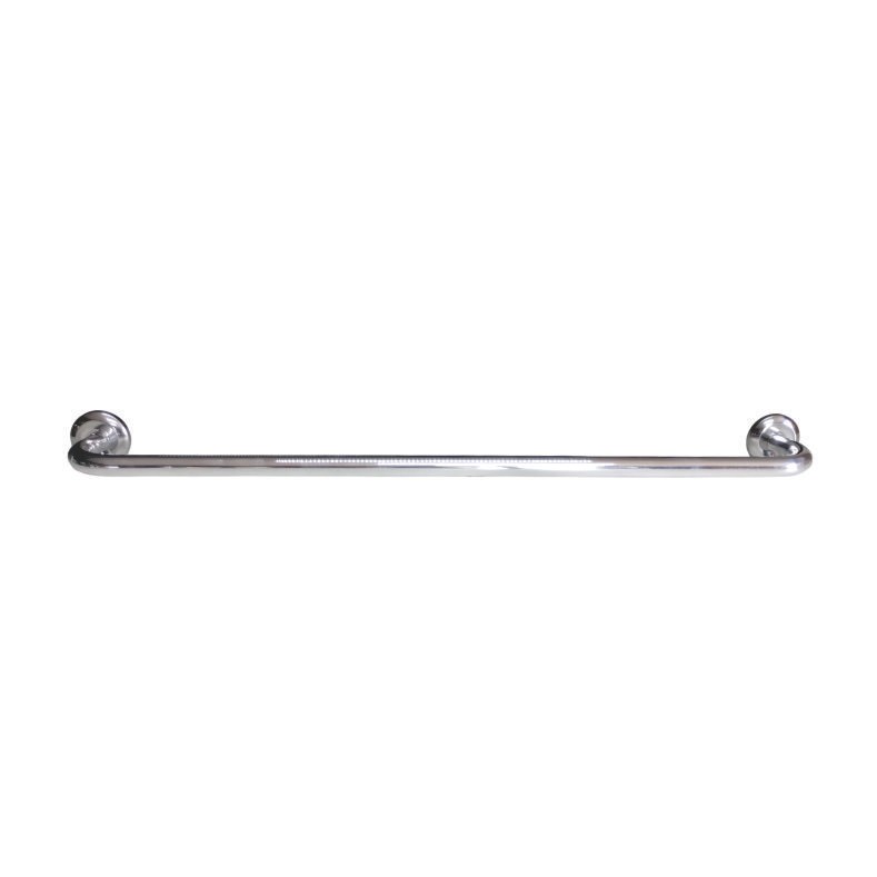 Porta Toalha 56cm em Alumínio e Aço Inox Polido — imagem 2 de 2