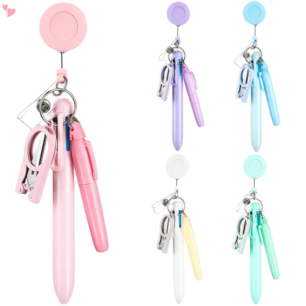 4 Peças De Acessórios De Ferramentas Para Caneta De Crachá De Enfermeira Incluem Conjunto De Clipes De Chaveiro De Enfer em Oferta na Shopee