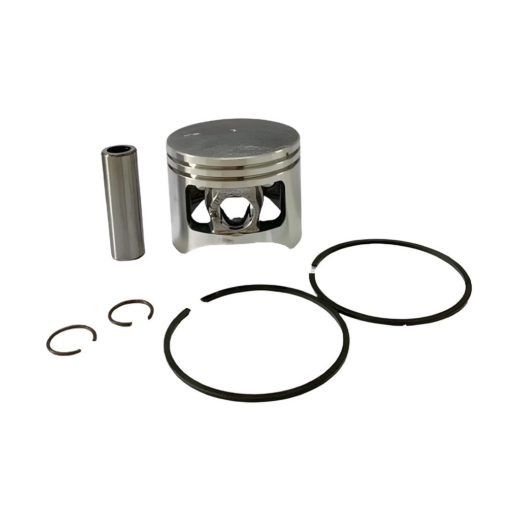 Pistão Compatível Com Motosserra 52cc Cilindro 45mm Completo em Oferta na Shopee