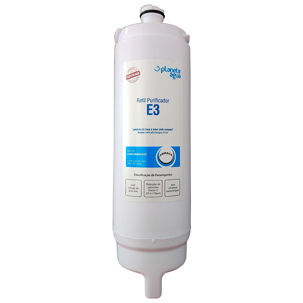 Filtro Refil Planeta Água Compatível Purificador FR600 IBBL