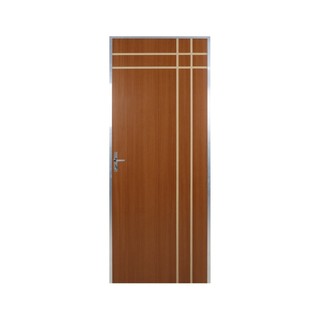 Kit Porta de Madeira Decorada 212x85cm com Batente de Alumínio 3,6cm Mantiqueira MGM em Oferta na Shopee