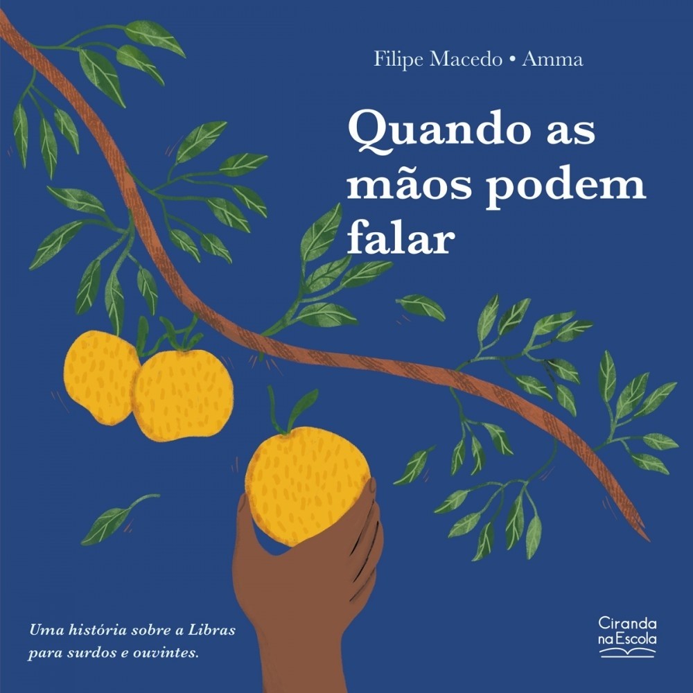 Livro Literatura infantil Quando as mãos podem falar em Oferta na Shopee