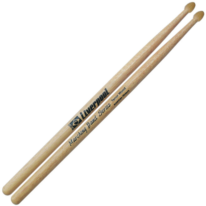 Baquetas American Hickory Caixa Tenor Banda Marcial Liverpool Fanfarra
