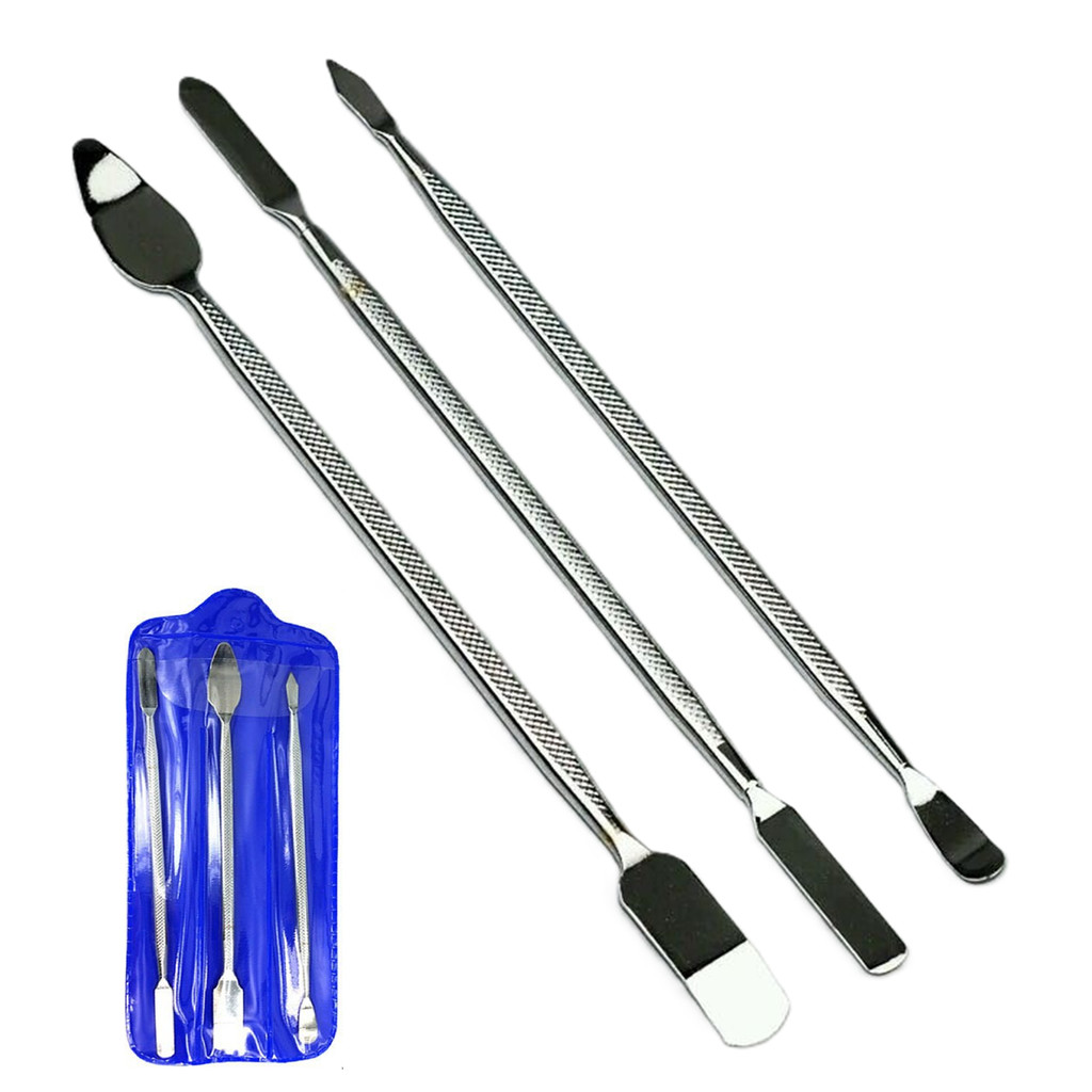 Kit 3 Espátulas em Aço p/ Manutenção Smartphone Celulares Tablets Notebook Eletrônica em Geral em Oferta na Shopee