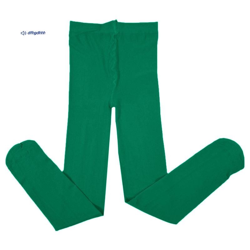 Bebê Crianças Meninas Veludo Collants Leggings Meia-Calça Cuecas Verde Escuro