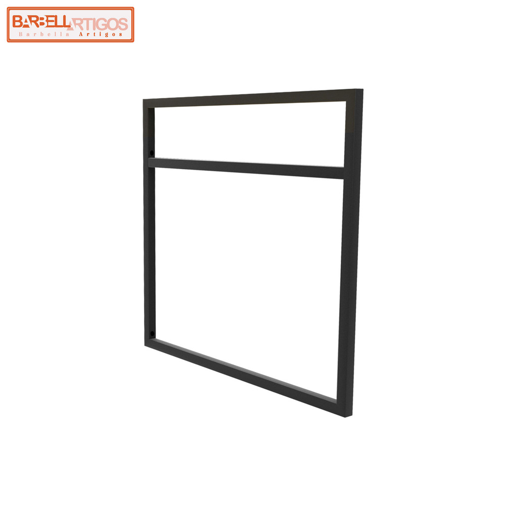 Estilo Industrial Duplo Preto - Prateleira 40cm em Oferta na Shopee