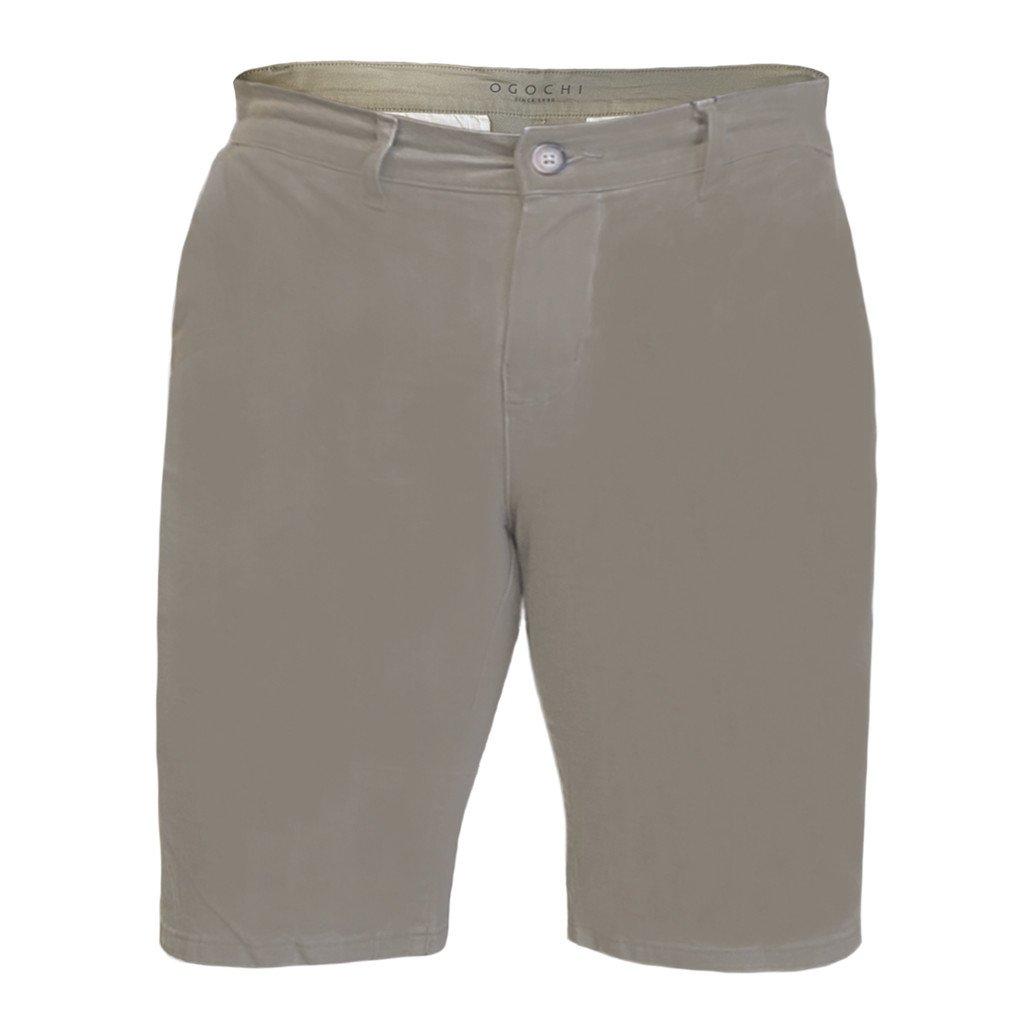 Bermuda Ogochi Caqui Essencial Color Bolso Faca