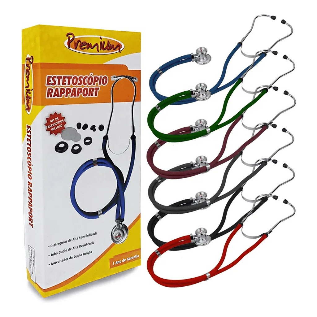 Estetoscopio Premium Rappaport Profissionais Da Saude