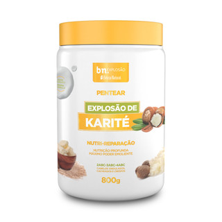 Creme de Pentear Beleza Natural Explosão de Karité 800g Bn Cachos em Oferta na Shopee