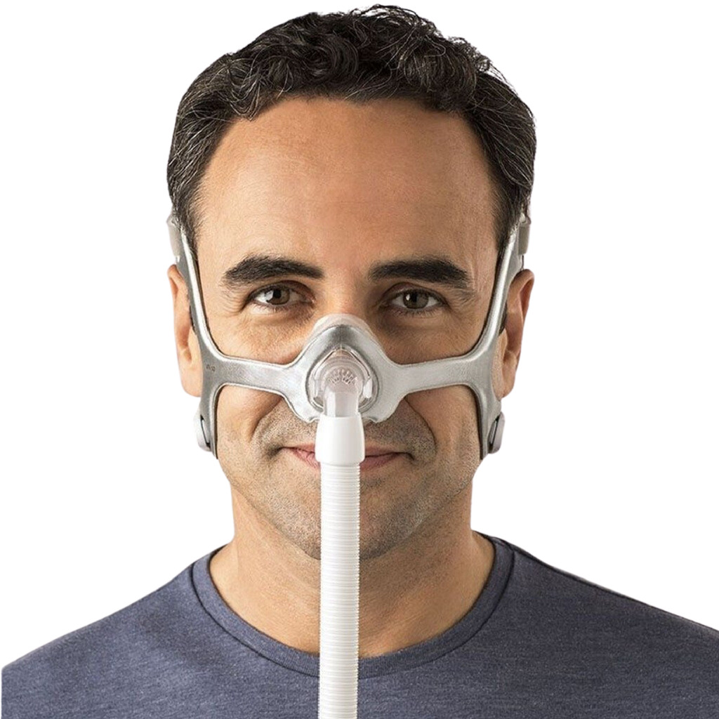 Máscara Nasal CPAP Philips Wisp Tecido Original Almofadas P M G Conforto Terapia do Sono