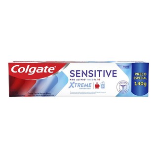 Creme Dental Colgate Sensitive Pro-Alívio Imediato Xtreme Temperatures 140g em Oferta na Shopee