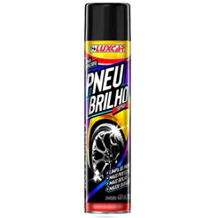 Spray Pretinho Brilho Protecao Limpa Pneus Luxcar 400ml