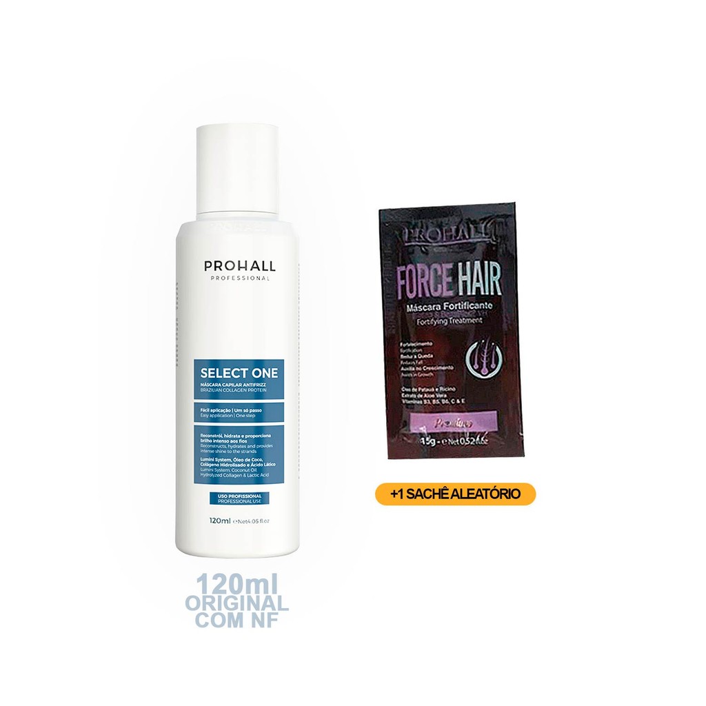 Progressiva Prohall Select One 120ml +Schê Tratamento