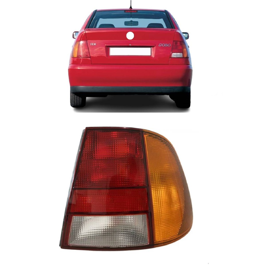 Lanterna Traseira Polo Classic 97 2001 Tricolor Direito