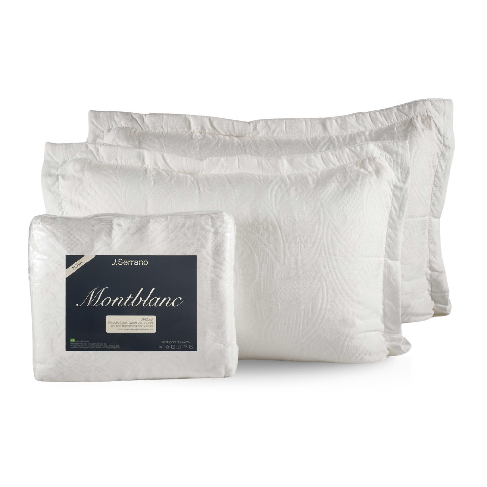 Kit Colcha Montblanc Memory Solteiro 180x230cm Floral
