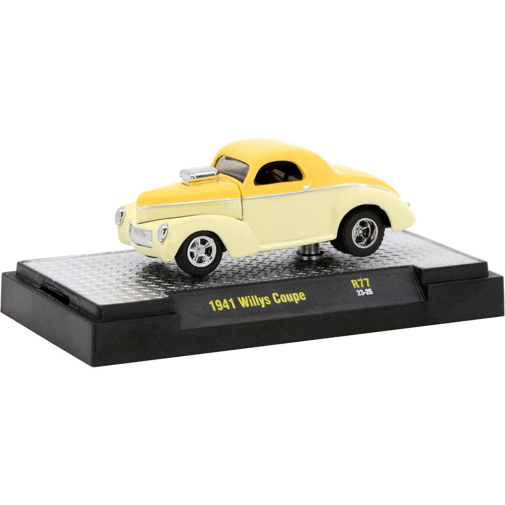 Miniatura - 1:64 - 1941 Willys Coupe - Auto-Thentics R77 - M2 Machines