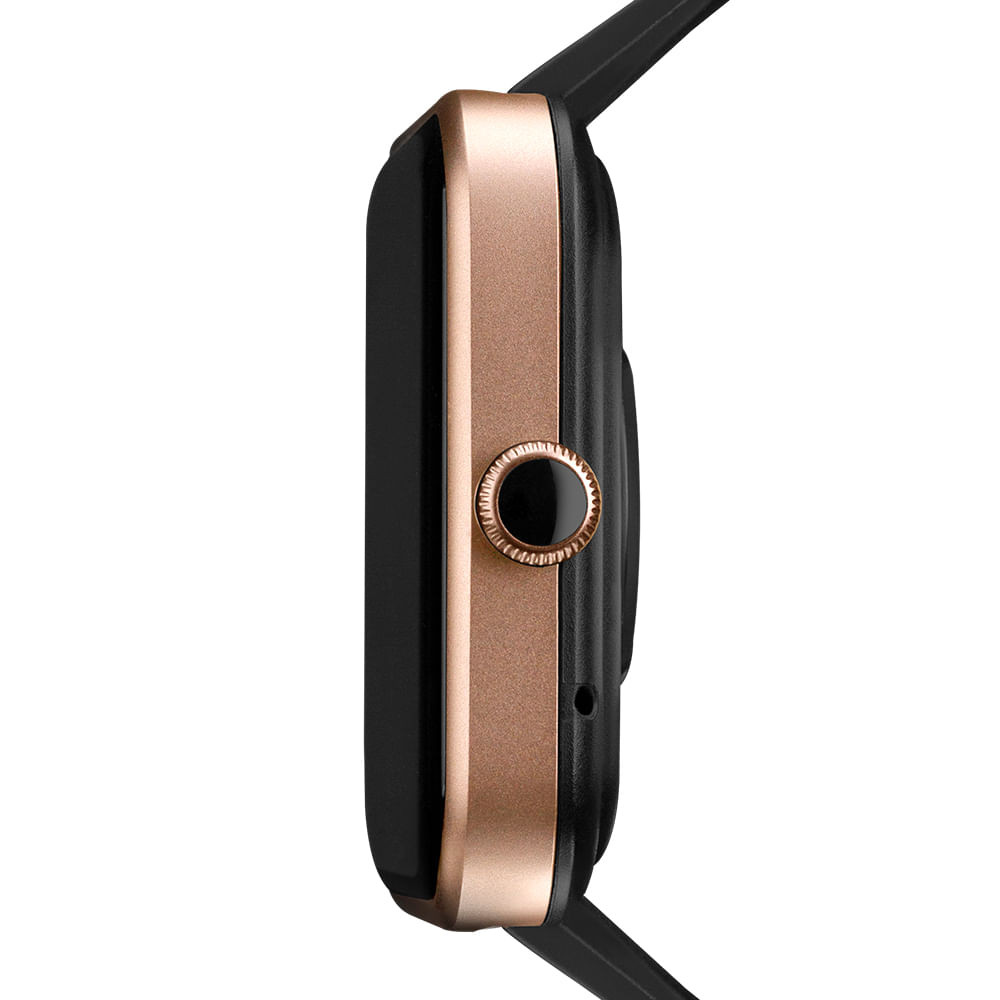 Smartwatch Technos Connect MAX Preto e Rosé - TMAXAC/5J - Watches