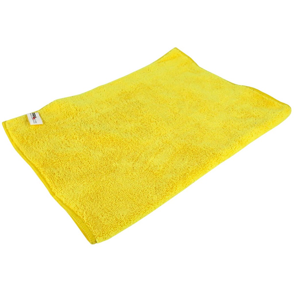 Flanela de Microfibra Amarela PRO Culture Premium 400GSM - 40x60cm