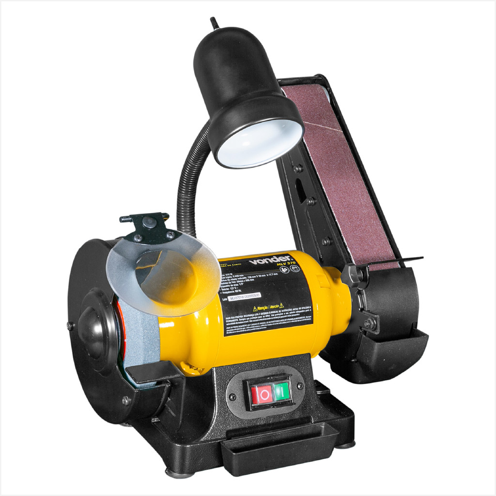 Motoesmeril e lixadeira de cinta 2 em 1 370 W MLV 370 127 V - Vonder