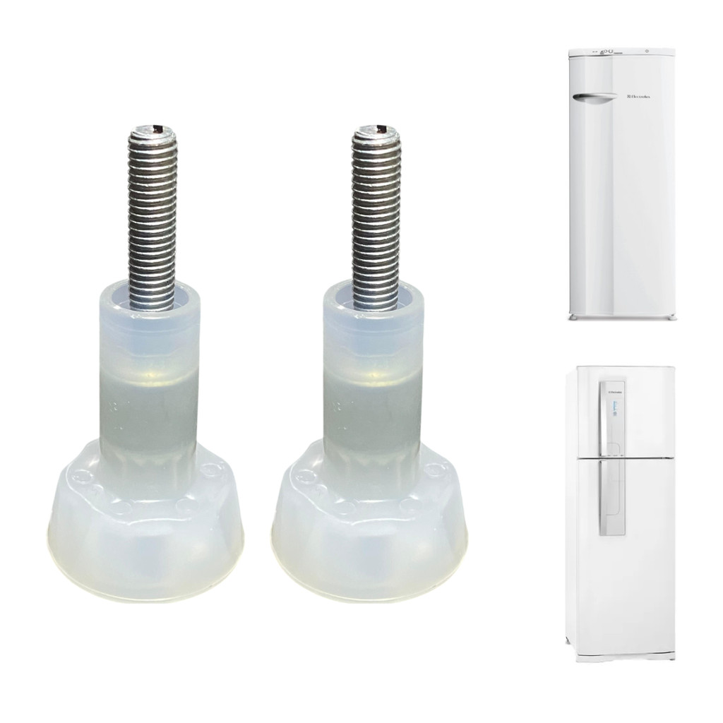 Pé Nivelador Electrolux 67491483 Original para Geladeiras FE26, RDE30, RE28 e outros modelos