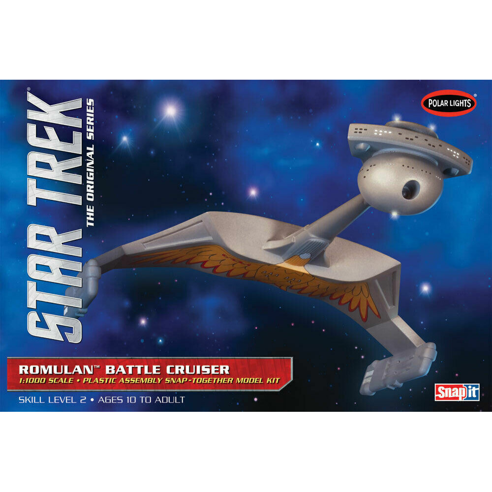 Plastimodelismo  Star Trek Romulan Battle Cruiser 1.1000 Polar Lights Revell - 897-12