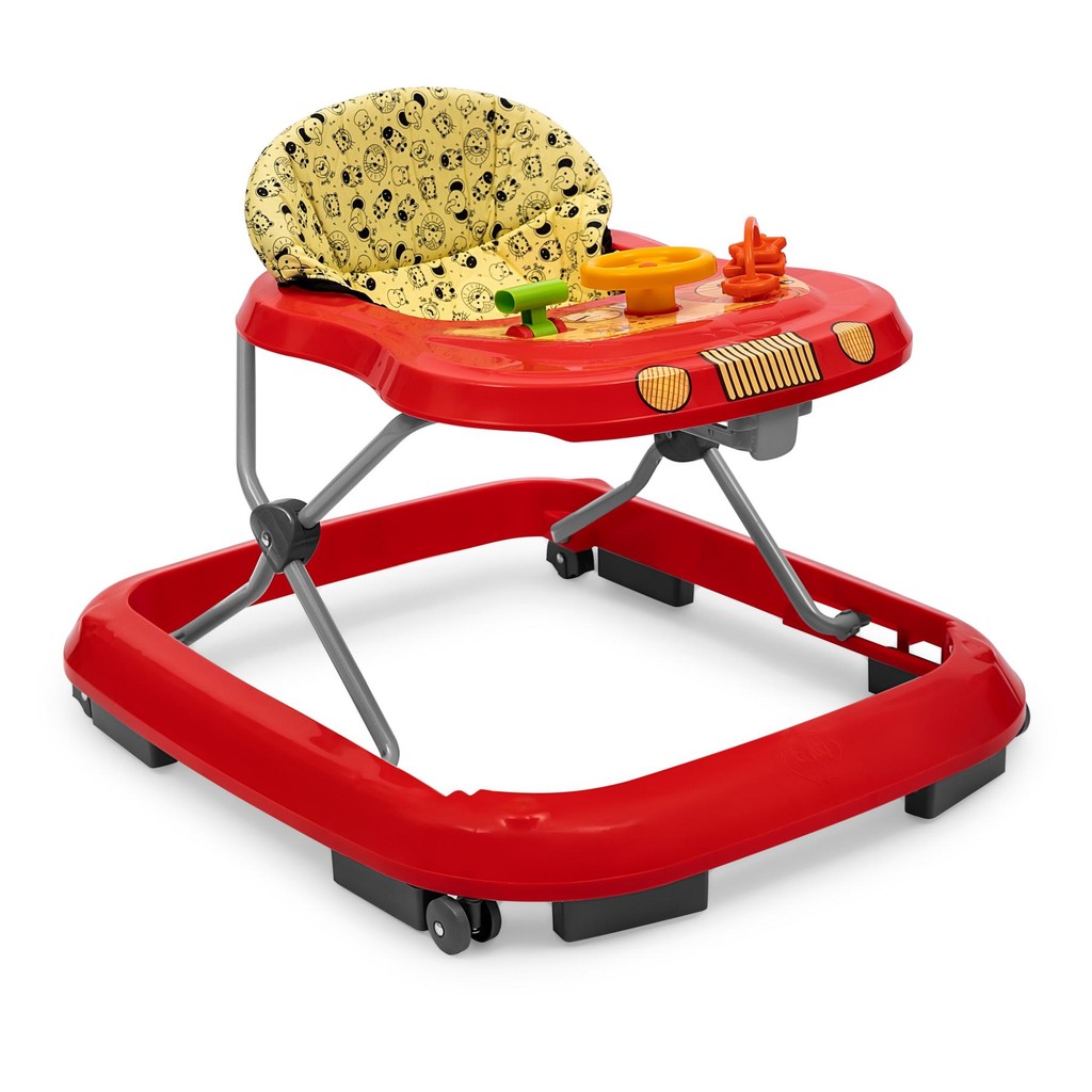 Andador Bebê Safari II Vermelho Centro Atividades Tutti Baby em Oferta na Shopee