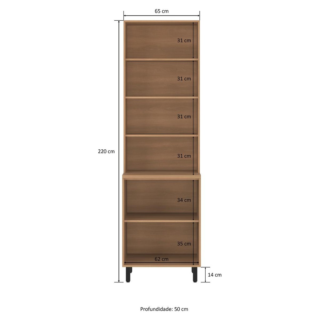 Detalhes do Paneleiro Cristaleira 65cm com Vidros e 4 Portas Havana Multimóveis CR20312