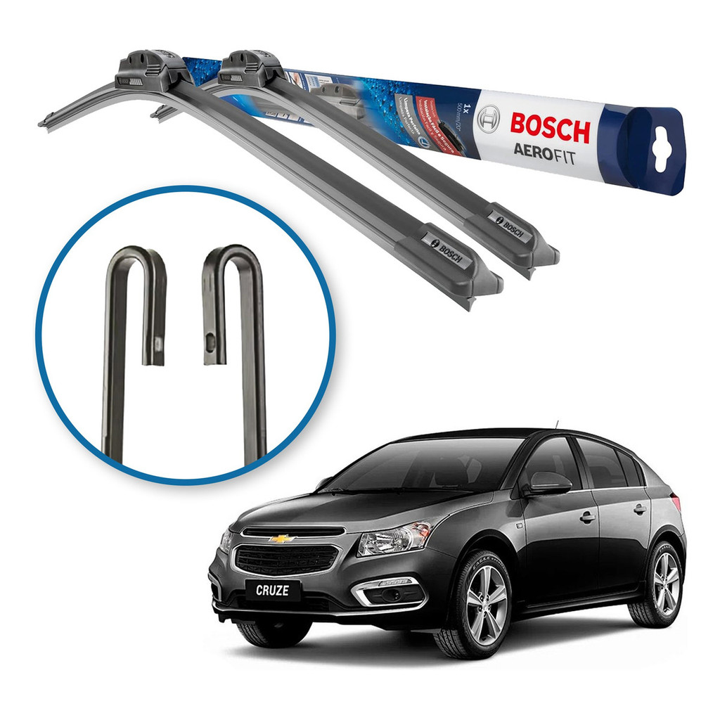 Palheta Limpador Parabrisa Original Bosch Chevrolet Cruze 2011 a 2016 em Oferta na Shopee