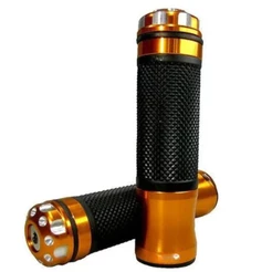 Par Manopla Moto Esportiva Alumínio Para Honda Cg Titan Fan Cb Ybr Fazer