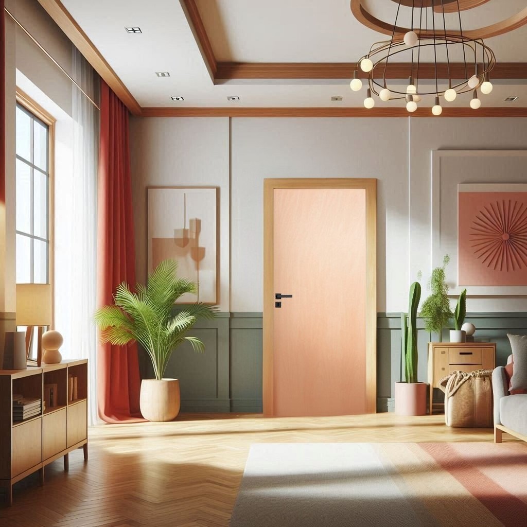 Porta de Madeira Maciça 210x80cm Lisa 00 Jb Portas em Oferta na Shopee