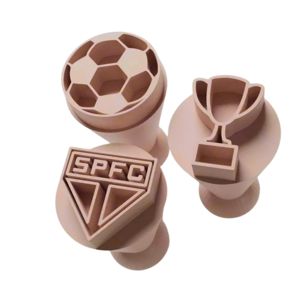 Kit Carimbo Marcador Brigadeiros SAO PAULO TIME FUTEBOL Molde Festa Confeitaria Aniversario Brigadeiro em Oferta na Shopee