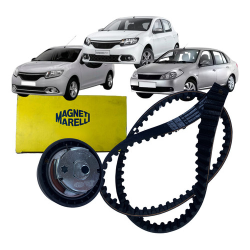 Kit Correia Dentada Original Marelli Logan Sandero Symbol 1.6 8v 2010 2011 2012 2013 2014 Á 2019 em Oferta na Shopee