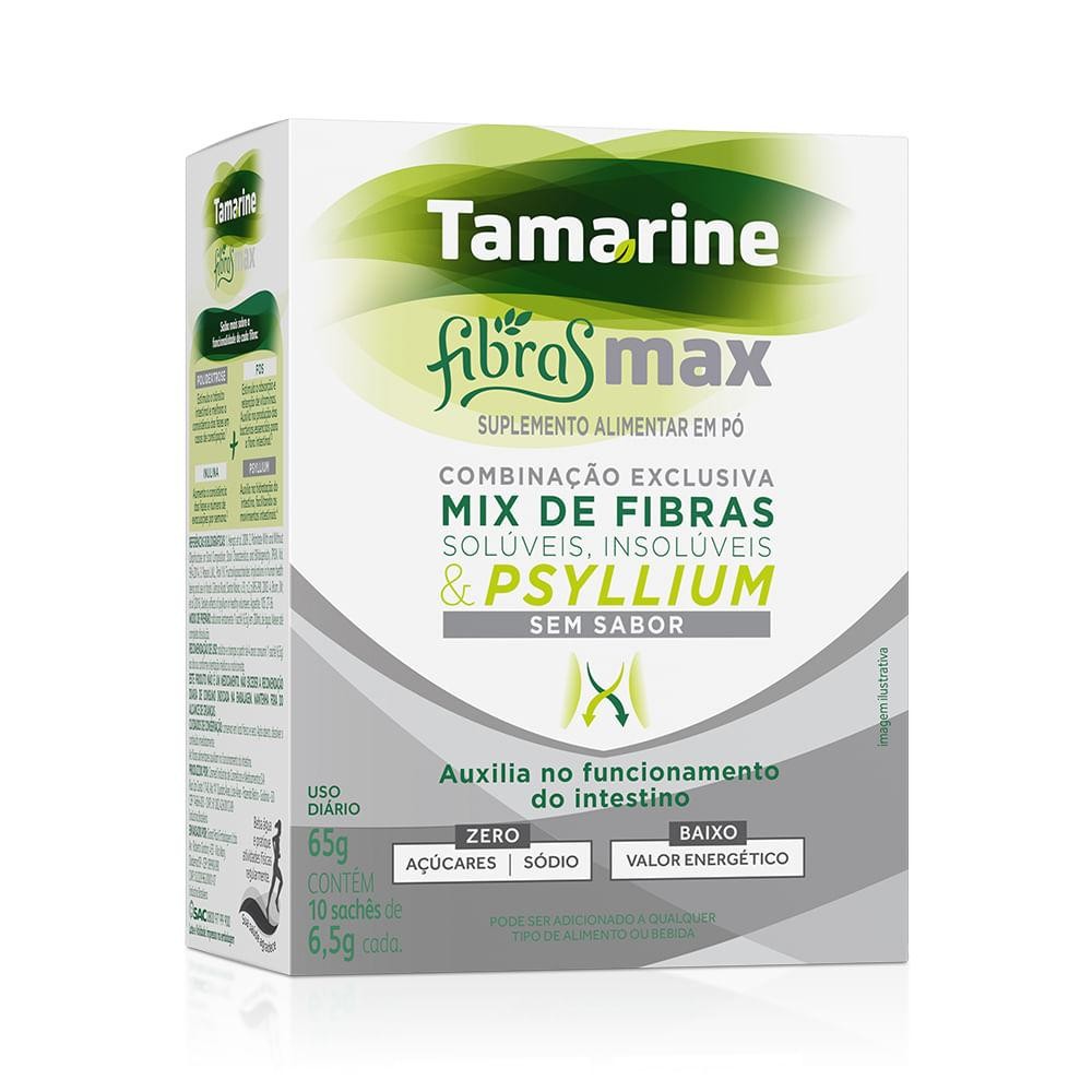 Suplemento Alim Mix de Fibras Tamarine Max 10 Sachês S/Sabor em Oferta na Shopee