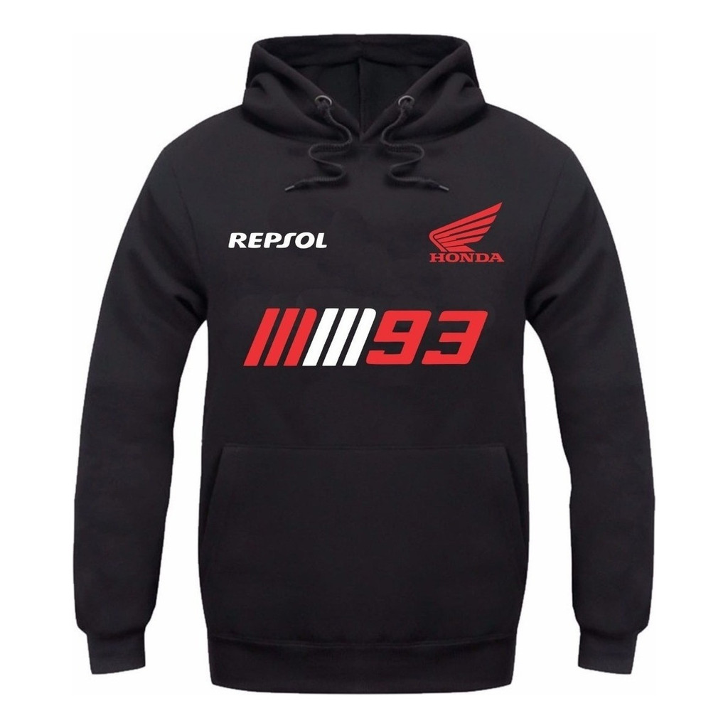 Blusa Moleton Marc Marquez 93 Honda Motogp Corrida Estampado