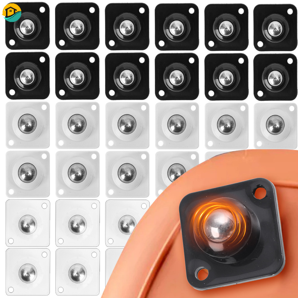 4 Pçs/Set Mini Rodízios Autoadesivos Para Móveis Rotação De 360 Graus Forte Força De Rolamento Bola De Aço Inoxidável Ro em Oferta na Shopee
