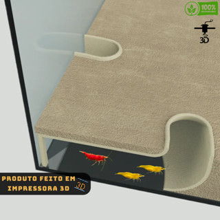Esconderijo De Camarão e Peixes Para Aquários Canto Protetor De Criação Toca Decoração Caverna em Oferta na Shopee