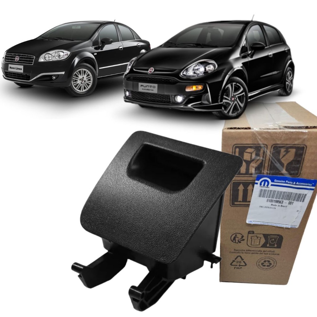 Tampa Caixa Fusível Interna Preta Punto Linea Original Fiat Mopar em Oferta na Shopee