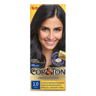 Coloração Niely Cor&Ton Preto 2.0 em Oferta na Shopee
