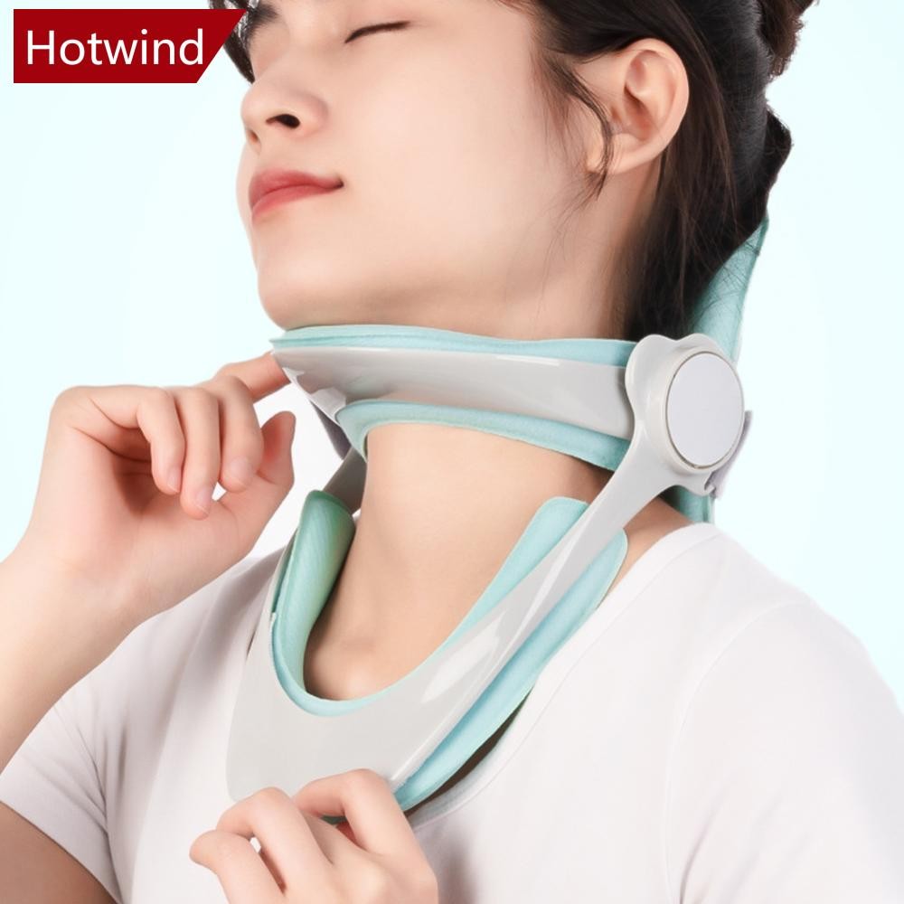 HOTWIND Corretor De Postura Ajustável , Colar Cervical , Dispositivo De Tração Suporte Para Pescoço , Maca , Protetor De