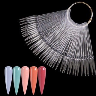 Leque Para Demostracao De Esmalte 50 Cores Mostruario Formado Stiledo Com Argola Para Pendurar em Oferta na Shopee