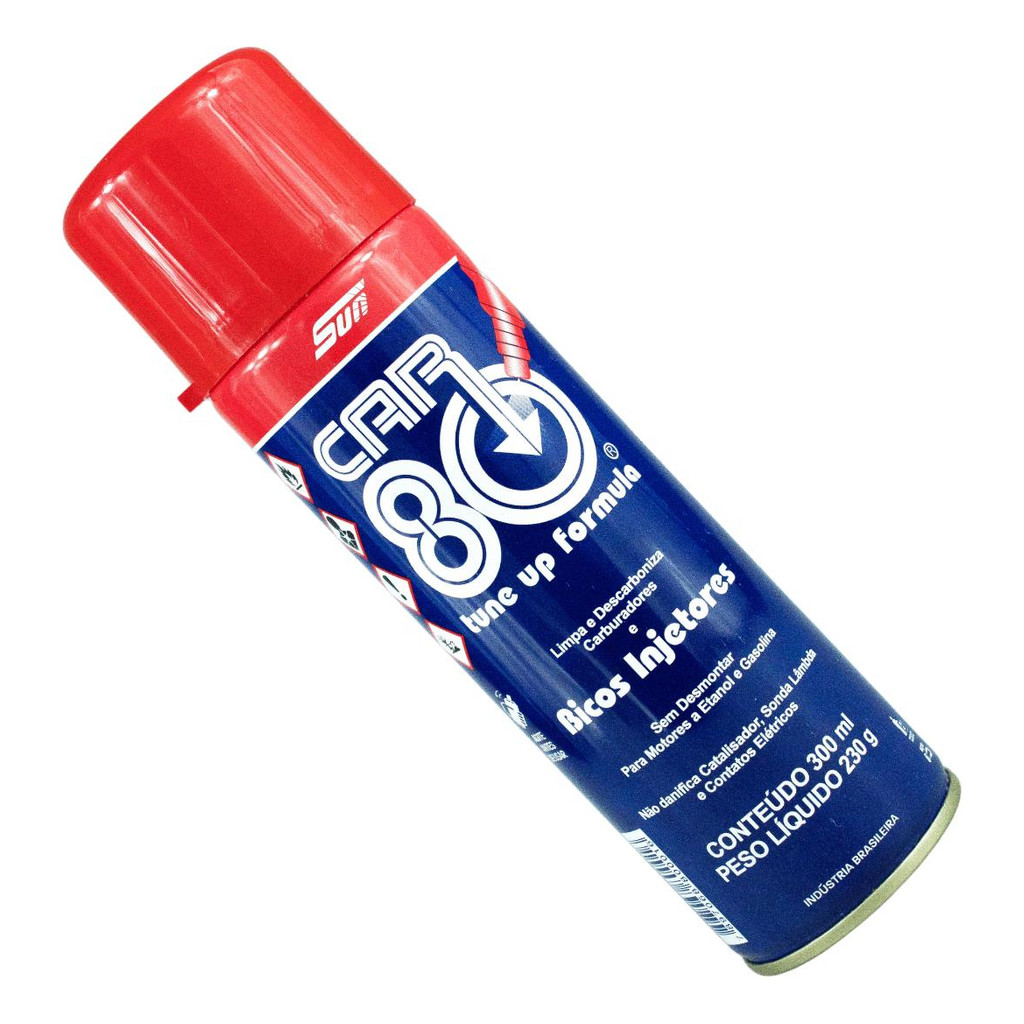 Caixa 12 Descarbonizante Car 80 300ml - Revenda Atacado Limpa TBI Original
