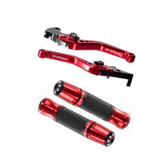 Kit Manopla Esportiva Manete Curto Bajaj Dominar 250 400 Varias Cores