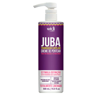 Creme Para Pentear Widi Care Juba Transição Capilar Textura Densa 500ml em Oferta na Shopee