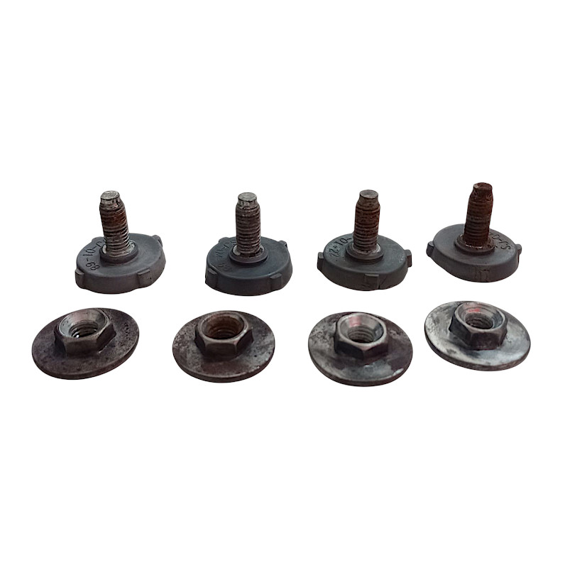 Kit 4 Pés Niveladores da Lava e Seca Midea LSA081
