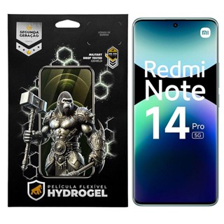 Película Premium Xiaomi Redmi Note 14 Pro 5G – Hydrogel Gshield, Curva, Anti-Impacto em Oferta na Shopee