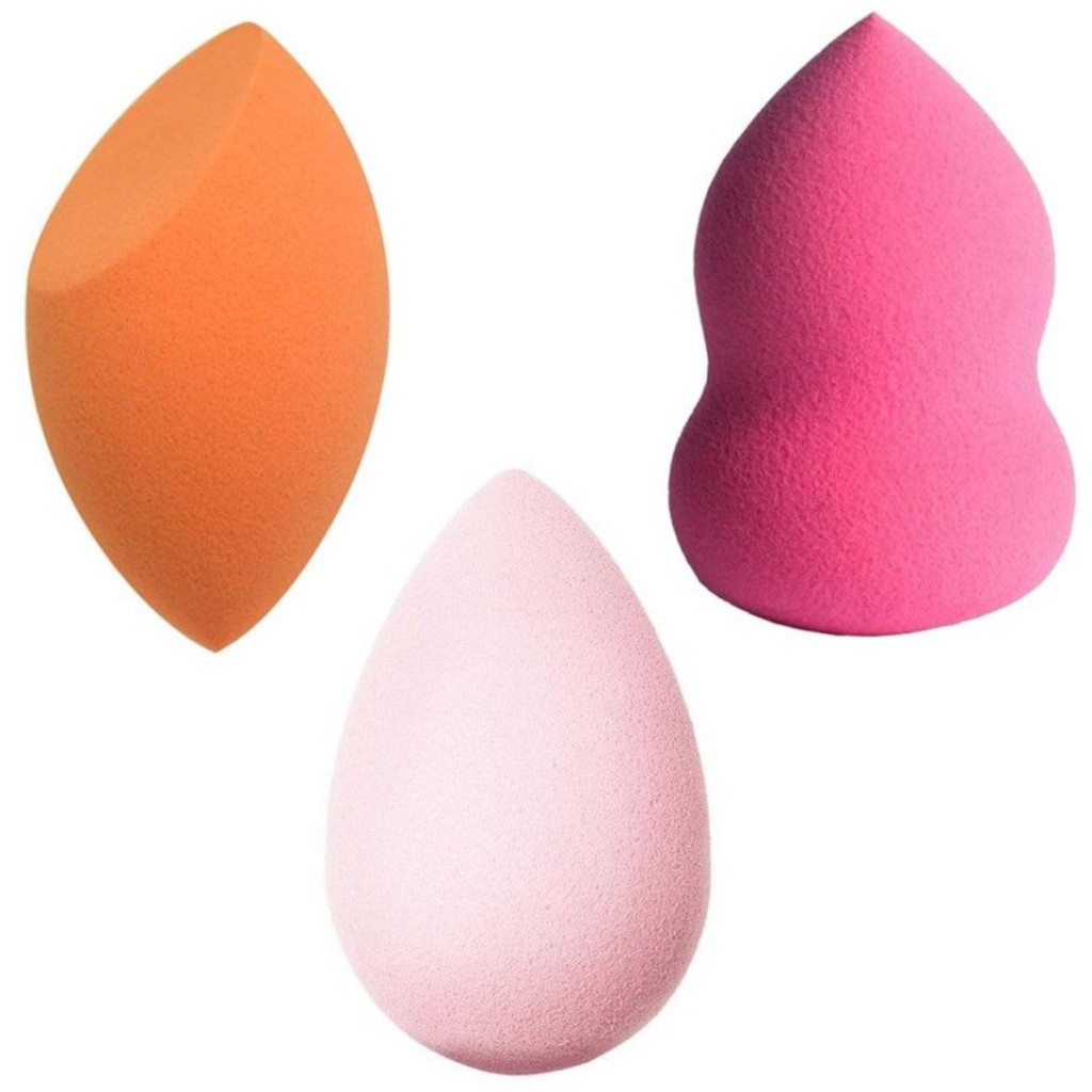 Kit 3 Esponjas De Maquiagem Base e Corretivo em Oferta na Shopee