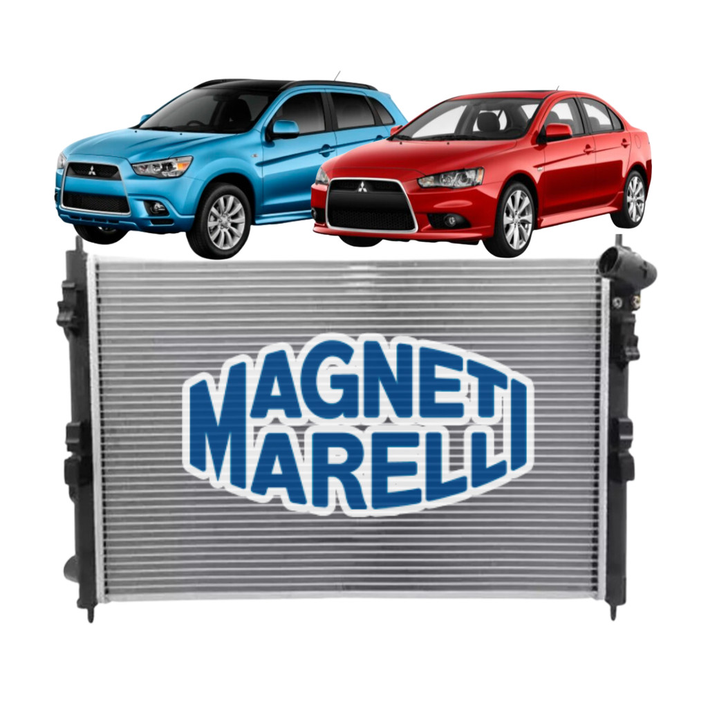 RADIADOR MAGNETI MARELLI MITSUBISHI ASX LANCER OUTLANDER 2011 2013 2015 em Oferta na Shopee