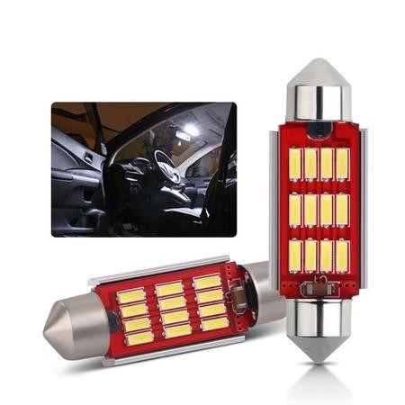 KIT LÂMPADA LED PLACA E PORTA LUVAS GM CORSA MAXX
